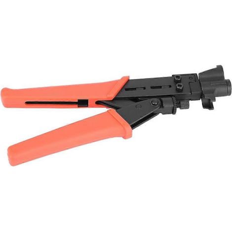 Pince à sertir à compression pour connecteurs coaxiaux de type F 5-7 mm (1/3)