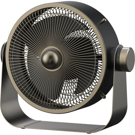 Stylies Castor Fußventilator anthrazit modernes Design