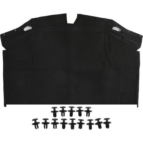 Soundproof heat shield hood insulation mat 1296802025 for Mercedes Benz SL320 SL500 R129 SL600 (1/4)