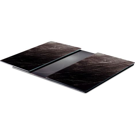 Tagliere e coprifornello in vetro 60x52 cm 2 pz