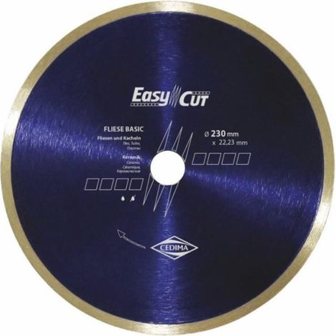 Disque à tronçonner diamanté Cedima Fliese Basic 125 mm