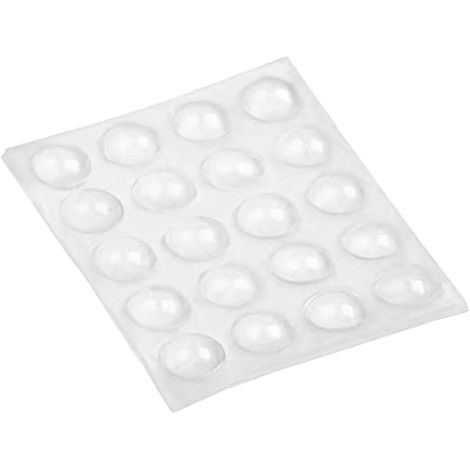 Blister 40 gocce di silicone 8x2,5mm trasparenti 610 amig