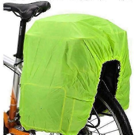 Housse de sacoche vélo imperméable ultra-légère - Protection pluie arrière pliable pour cyclisme (1/5)