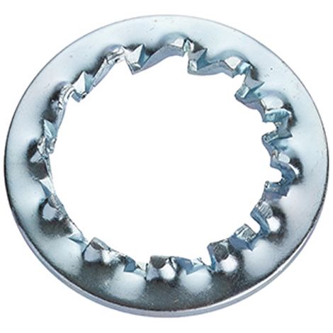 Rondelles RS PRO pour vis M3, Acier Galvanisé brillant ( Prix pour Sachet de 500 )