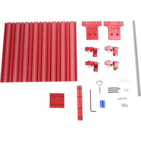 Parallel rail guide system, aluminium alloy circular saw, universal woodworking tool kit (1/5)
