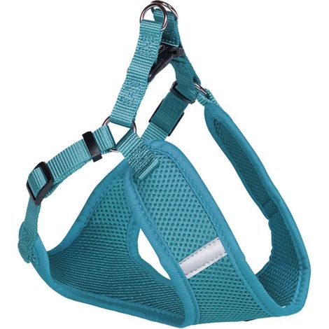 Nobby Hundegeschirr Mesh Reflect XS türkis Hundegeschirr