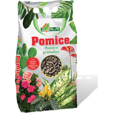 ALFE - Pomice granulare per pacciamatura e decorazione 8/14 lt. 5