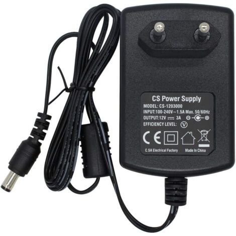 Adaptateur D'alimentation Stabilise Universel Ac/dc 12v 3a Q-12v (1/5)