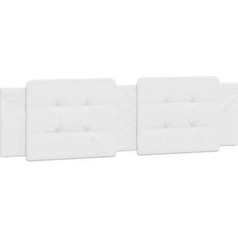 Maison Exclusive - Coussin de tête de lit Zadar blanc 180 cm similicuir