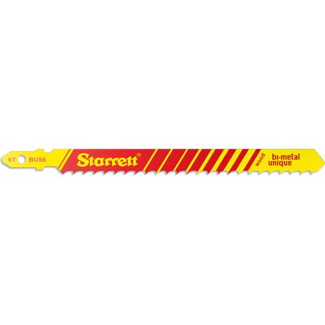 Hoja sierra calar Starret BU56-125MM Madera Blister 5 piezas