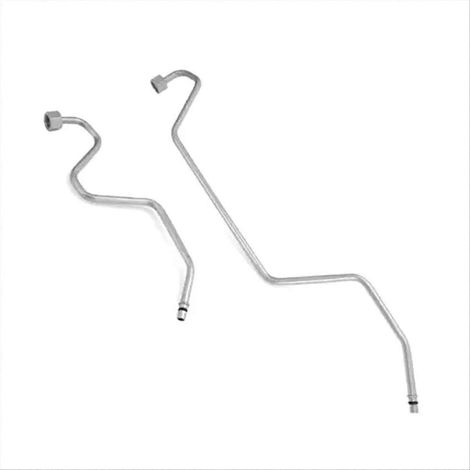 Crémaillère de direction avec durite rigide de transfert pour ligne haute pression (1/5)
