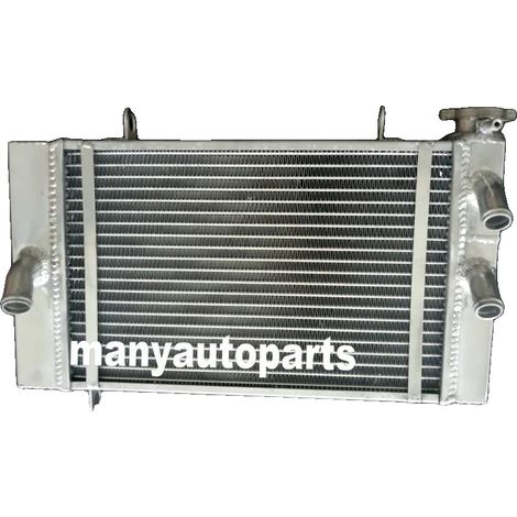 Radiador de aluminio, peso del artículo 2,5 kg, compatible con Yamaha TZ250 4DP 1992-1995, capacidad de refrigeración mejorada (aumento del 40 %), construcción soldada con TIG, diseño robusto. (1/4)