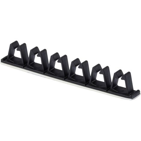 TRU COMPONENTS Kabelclip TC-12533420 Bündel-Ø-Bereich 7.8 mm (max) Schwarz 20 St. (1/3)