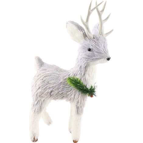 [Décorations de Noël] [Figurine décorative] [Délice des Fêtes] [Céleste style bohème] [Matériau premium eco-friendly] [Petit format pour table] [Couleur douce] [Lot 1 x Pièce] (1/4)