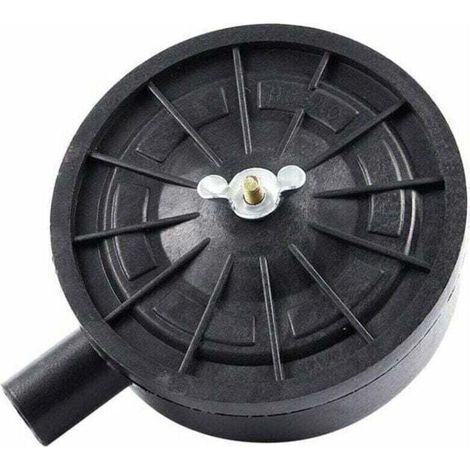 Filtre à Air Compresseur Filtration Silence 20mm Filetage Mâle Noir, (1/4)