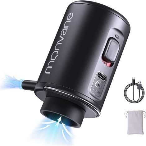 Pompe pour Sacs Sous Vide Vêtement, Mini Aspirateur Électrique USB Sans Fil pour Sacs de Compression, Portable Idéale pour Voyages (1/5)