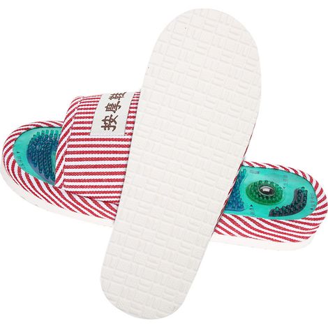Chaussons magnétiques d'acupression pour massage plantaire et bien-être des pieds (1/5)