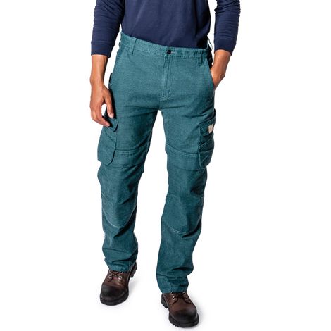 STIER Cargo Steel Pants 36/34 Dark Green