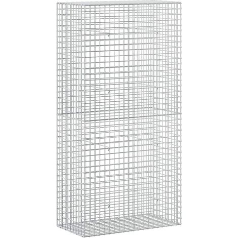 vidaXL Gabion with 3.5 mm Wire and 5x5 cm Mesh 100x50x200 cm (1/5)