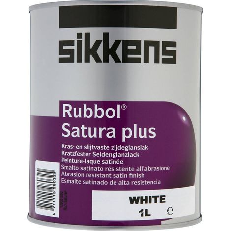 Sikkens Rubbol Satura Plus Paint - 1 Litre - White