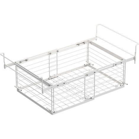 Organisateurs de congélateur, bacs empilables, panier de-Blanc (1/5)