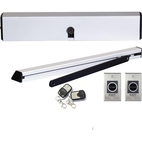 Télécommande avec Bouton de Sortie Touche Swing Porte ouvre-Porte Moteur Simple Feuille 100kg de Charge de Chargement(Kit 3) (1/5)