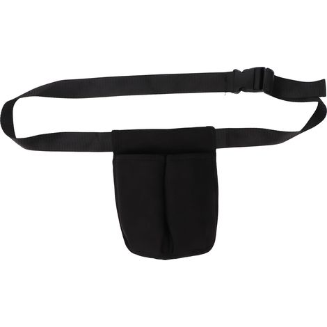 Porte-bouteilles de massage double réglable anti-chute en tissu Oxford pour huiles et lotions (1/5)