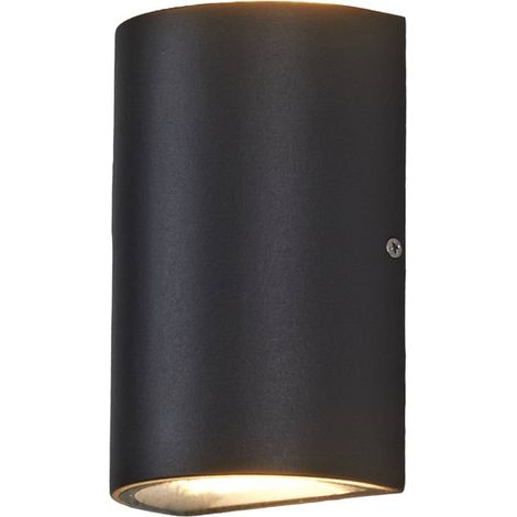 LED Wandleuchte außen "Jale" aus Aluminium von Lucande