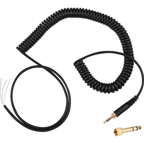Câble à ressort pour casque audio Beyerdynamic DT 770/990 Pro, fil élastique de rechange