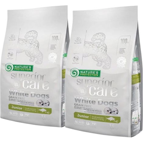 Nature's Protection G-F Białoryba Junior S&M 2x1,5kg