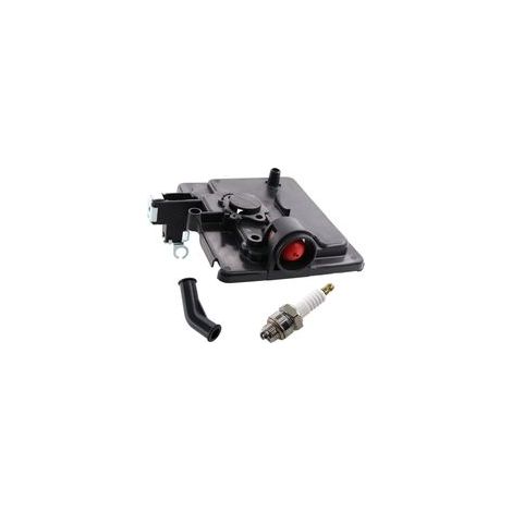 2 pièces Boîtier de filtre à air plaque de base avec bougie d'allumage pour tondeuse Briggs & Stratton Quantum 795259 792040 691753 496116 122000 224815