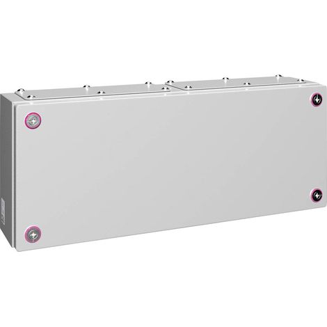 Rittal KX 1533.000 Contenitore da installazione, Contenitore da parete 500 x 200 x 120 Lamiera d'acciaio Grigio lumines