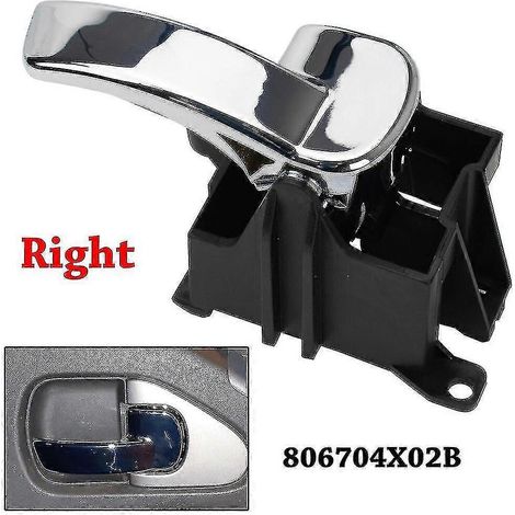 Poignée de porte intérieure gauche/droite avant/arrière pour Nissan Navara D40 Pathfinder 2004-2014 80671-4x02b 806714x02b 80670-4x02b 806704x02b (1/5)