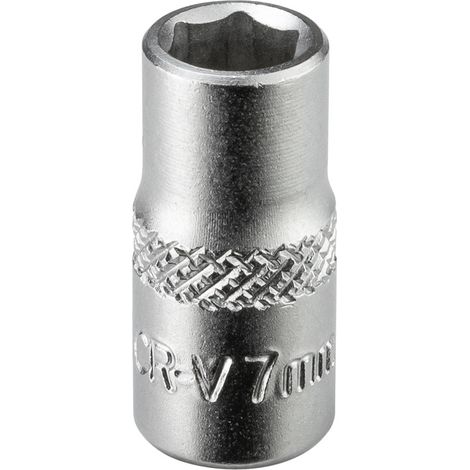 Nástrčkový kľúč / orech krátky 7 mm 1/4" (1/3)