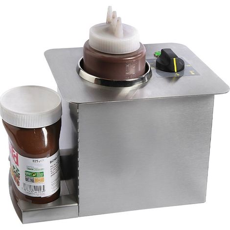 Chauffe-chocolat/sauce encastrable - long. 225 mm - Sofraca
