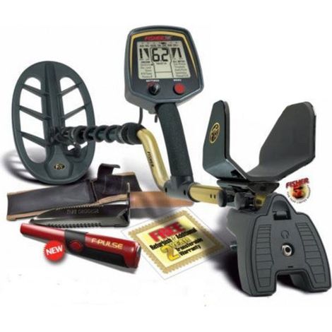 PACK : Détecteur de métaux Fisher F75 + Boost. Pointer F-Pulse et Pelle couteau (1/3)