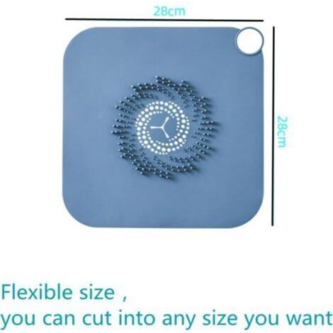 Attrape-cheveux de vidange de douche en Silicone, bouchon de cheveux de douche, crépine de vidange de douche, couvercles de vidange en Silicone, protecteur de vidange de salle de bains
