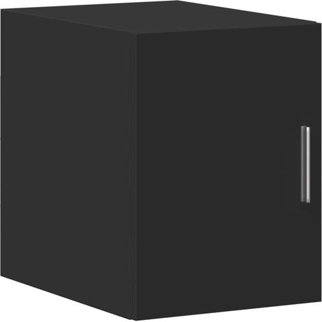Maison Exclusive - Armario de pared madera de ingeniería negro 30