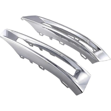 par de embellecedores de parachoques delantero y rejilla de faros antiniebla compatibles con Mercedes Benz GLK SZRH AM