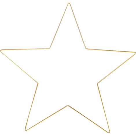 Cadre Étoiles Métal Suspendu Décoration Murale Pentagramme pour Maison Ou Magasin Ornement Décoratif pour Fenêtre (1/5)