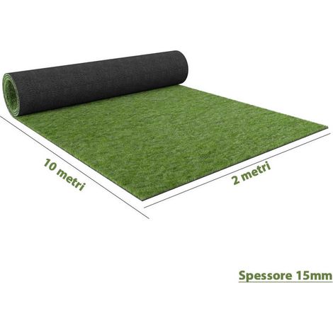 Prato Erba Sintetica Stars Spessore Mm 15 - Rotolo L.X H. 10X2 Mt (1/2)