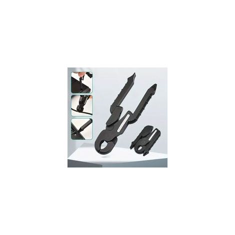 Klappbare Multifunktionszange aus Edelstahl, Mini-Multifunktionszange, Schraubendreher, Outdoor-Werkzeug, Handwerkzeug - Crezuo