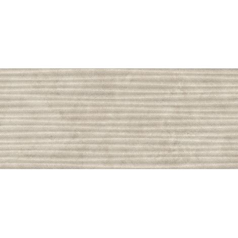 Carrelage effet Pierre 3D Calcaire Gris Brume Craft 120x50x1 cm Mat Rocalta - Mur intérieur (vendu par carton de 1,8 m²) - RO'MA CARRELAGE