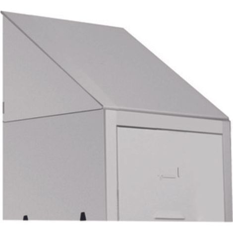TETTO INCLINATO PER SPOGLIATOIO 1 POSTO 36X34 CM- 1,0 pz