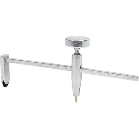 Coupe-plâtre circulaire, outil robuste pour couper des trous ronds dans les plafonds et carreaux (1/5)
