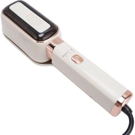 Fer à repasser vapeur de voyage mini portable, utilisable à sec ou humide, 2 en 1 (1000 W), chauffe rapide en 15 secondes, poignée pivotante à 180°, prise européenne 220 V. (1/5)