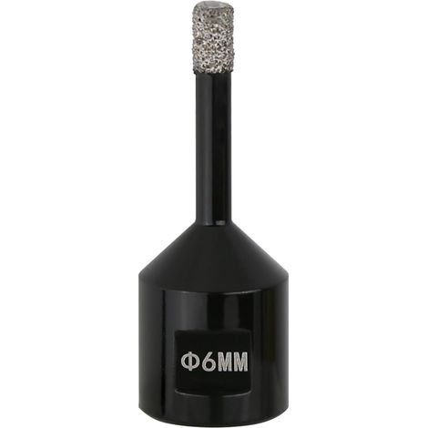 1 foret diamanté brasé fileté M14 for meuleuse d'angle, for carrelage, granit, marbre(6mm) (1/5)