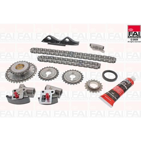 Kit de distribution par chaîne FAI AutoParts TCK44 NISSAN 13028-41B10 1302841B00