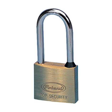 LUCCHETTO ARCO MEDIO 2700 POTENT - OTTONE ARCO CROMATO CHIAVI 2 MM 30- 12 pezzi