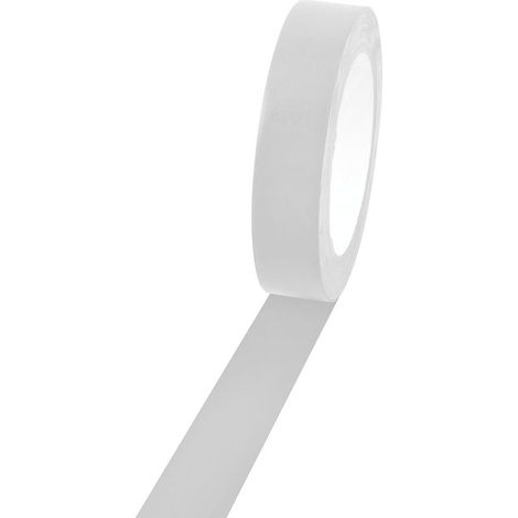 Ruban adhésif en film PET, moulures décoratives murales autocollantes avec effet miroir éclatant pour projets de bricolage, art graphique décoratif, 50 m x 2 cm,blanc (1/4)